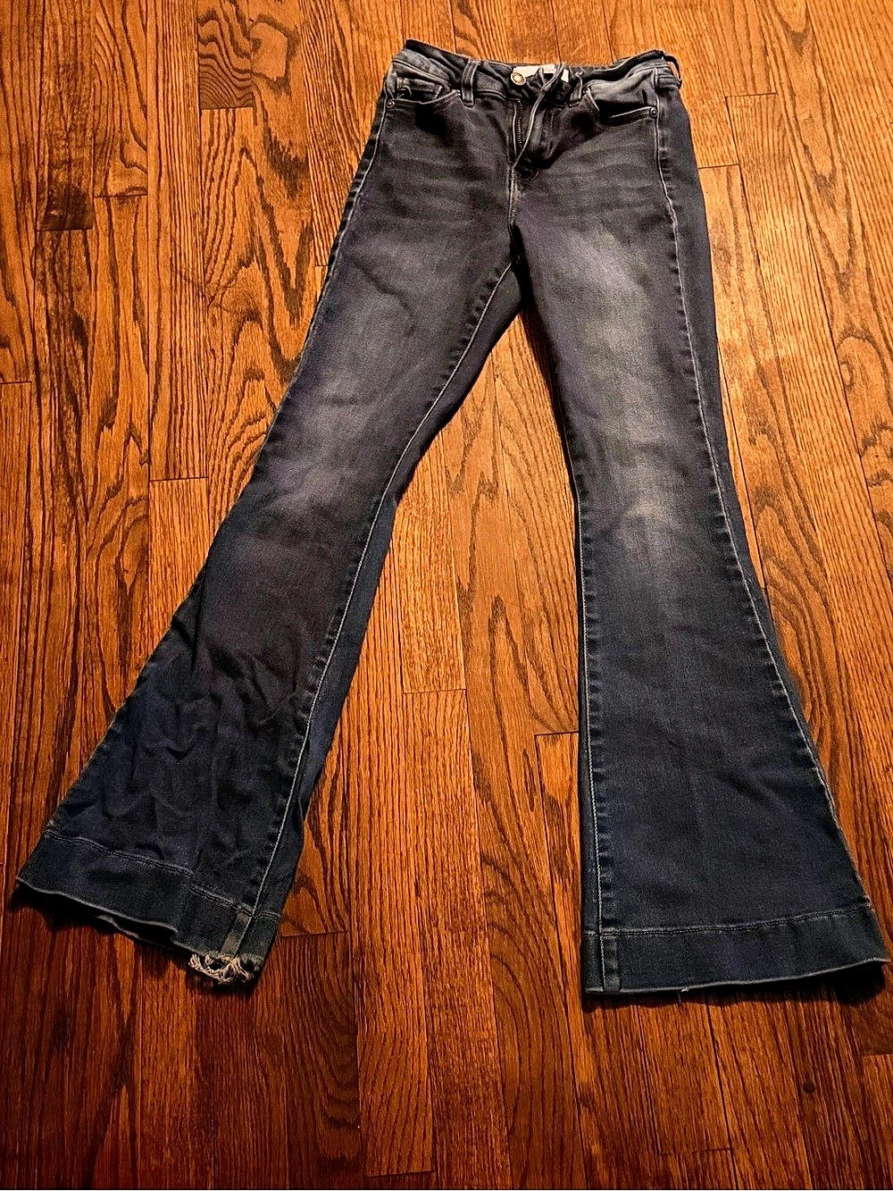 Kancan Flare Jeans in Black
